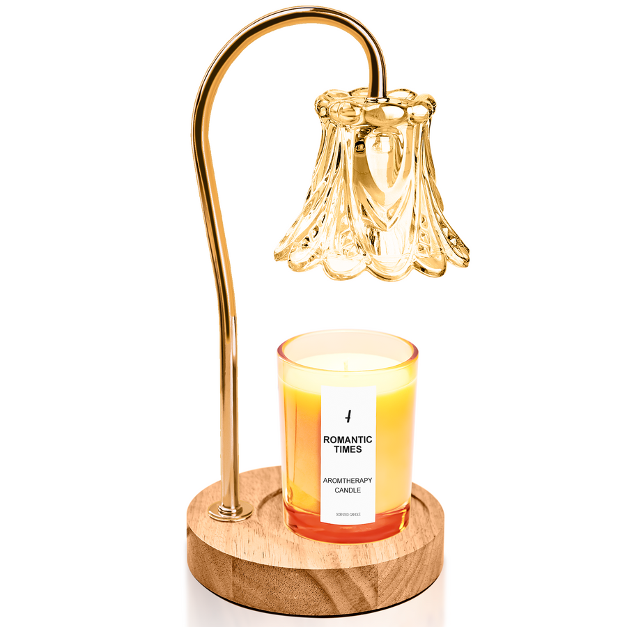Glass Penutia Candle Warmer Lamp
