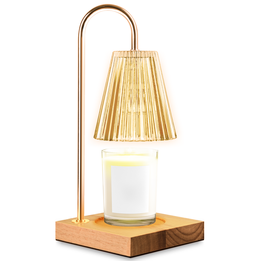 Champagne Candle Warmer Lamp