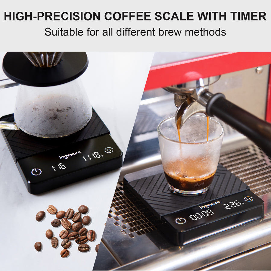 Kitchen Scale Coffee Weighing Fully waterproof 6000G/1G Coffee