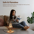 Load image into Gallery viewer, Glass Petunia Candle Warmer Lamp
