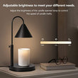 Cargar imagen en el visor de la galería, Black Stretch Candle Warmer Lamp
