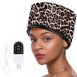 Load image into Gallery viewer, Lepard Print Heat Cap
